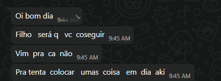 Eu quero que vocês se fodam